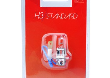 Λαμπάκι Αλογόνου H3 12V 60/55W PK22s  POWERTEC STANDARD ΑΛΟΓΟΝΟΥ 1ΤΕΜ.