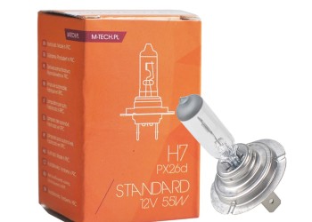 H7 12V 55W PX26d POWERTEC STANDARD ΑΛΟΓΟΝΟΥ ΚΟΥΤΙ M-TECH - 1 ΤΕΜ.
