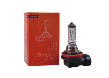 H11 12V 55W PGJ19-2 POWERTEC STANDARD ΑΛΟΓΟΝΟΥ ΚΟΥΤΙ  M-TECH - 1ΤΕΜ.