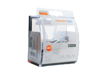 H3 12V 55W 3.250K +130% PK22s POWERTECK PLATINUM 2ΤΕΜ. M-TECH
