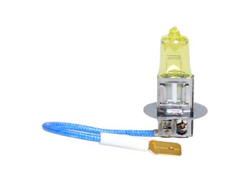 H3 12V 55W PK22s POWERTEC RETRO (ΚΙΤΡΙΝΕΣ ΛΑΜΠΕΣ) 2ΤΕΜ.