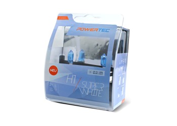 H1 12V 55W 3.450K P14.5 POWERTECK SUPERWHITE 2ΤΕΜ.