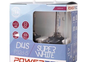 D4S 12V 34W PK32d-5 5.000K POWERTEC SUPER WHITE 2ΤΕΜ. M-TECH