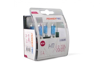 H11 12V 55W PGJ19-2 POWERTEC ULTRA WHITE 2ΤΕΜ. M-TECH