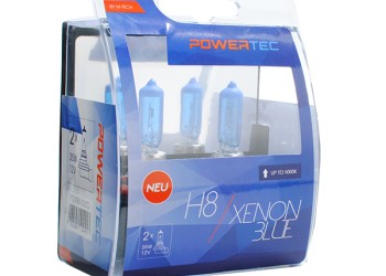 H8 12V 35W PGJ19-1 5.000K POWERTEC XENON BLUE 2ΤΕΜ. M-TECH