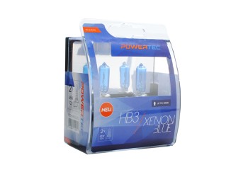 HB3 12V 65W P20d 5.000K POWERTEC XENON BLUE 2ΤΕΜ. M-TECH