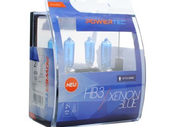 HB3 12V 65W P20d 5.000K POWERTEC XENON BLUE 2ΤΕΜ. M-TECH