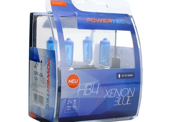 HB4 12V 55W P22d 5.000K POWERTEC XENON BLUE 2ΤΕΜ. M-TECH