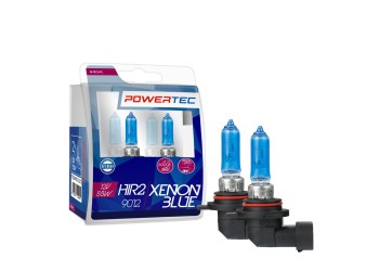ΛΑΜΠΕΣ HIR2 9012 55W 12V  (up to 6.000k) POWERTEC XENON BLUE  mTECH - 2 Τεμ.