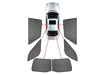 CarShades - ΚΟΥΡΤΙΝΑΚΙΑ ΜΑΡΚΕ CAR SHADES ΓΙΑ CUPRA FORMENTOR 5D 2020+ - 6 ΤΕΜ. (PVC.CUP-FORM-5-A)