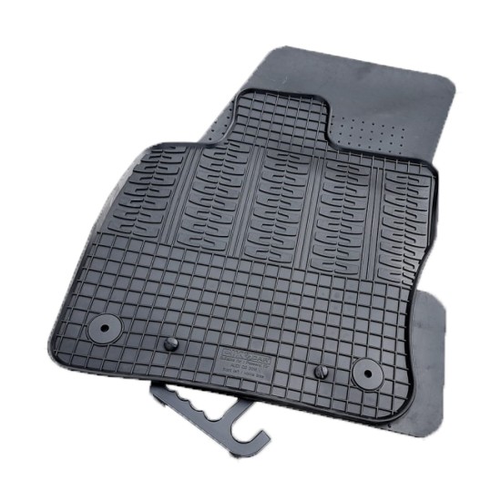 Cik - ΜΑΡΚΕ ΠΑΤΑΚΙΑ ΣΕ ΣΚΑΦΗ ΛΑΣΤΙΧΟ ΓΙΑ AUDI Q2 2017+ ΣΕ ΜΑΥΡΟ ΧΡΩΜΑ ΜΕ ΚΟΥΜΠΩΜΑΤΑ - 4 ΤΕΜ. (RM.AU.0007/CK)