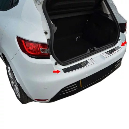 TRIM  ΠΟΡΤ ΜΠΑΓΚΑΖ ΧΡΩΜΙΟ ΜΕΤΑΛΛΙΚΟ S-DIZAYN ΓΙΑ RENAULT CLIO 5D 2012+ - 1 TEM.