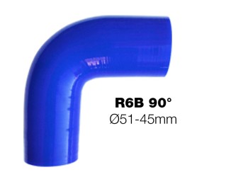 ΓΩΝΙΑ ΣΙΛΙΚΟΝΗΣ ΜΠΛΕ Φ51>Φ45 90 ΜΟΙΡΕΣ