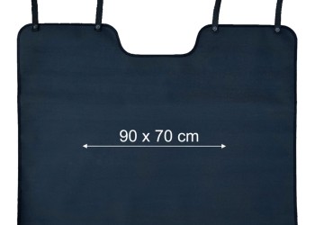 Cik - ΠΡΟΣΤΑΤΕΥΤΙΚΟ ΓΙΑ ΤΟΝ ΠΡΟΦΥΛΑΚΤΗΡΑ ΤΟΥ ΠΟΡΤ ΜΠΑΓΚΑΖ ΜΑΥΡΟ ΥΦΑΣΜΑ ΠΟΛΥΕΣΤΕΡΑ ΜΕ ΑΝΑΚΛΑΣΤΗΡΑ, ΑΥΤΟΚΟΛΛΗΤΑ VELCRO ΚΑΙ ΚΛΙΠ 90 x 70 cm – 1 ΤΕΜ. (RB.BPR.0001/CK)