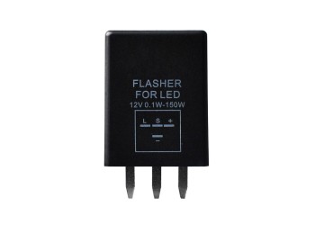LED FLASHER (ΦΛΑΣΙΕΡΑ) 12V 0,1-150W 4 ΕΠΑΦΩΝ (L+-)  mTECH - 1 Τεμ.