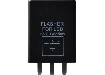 LED FLASHER (ΦΛΑΣΙΕΡΑ) 12V 0,1-150W 4 ΕΠΑΦΩΝ (L+-)  mTECH - 1 Τεμ.