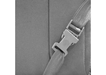 ΗΜΙΚΑΛΥΜΜΑΤΑ ΚΑΘΙΣΜΑΤΩΝ BUCKET RECARO ΜΠΕΖ ΜΕ ΥΠΟΔΟΧΗ ΠΡΟΣΚΕΦΑΛΟΥ ΜΕ VELCRO ΚΑΙ ΠΡΟΣΚΕΦΑΛΑ (2 ΤΕΜ.)