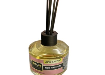 Aqua - Αρωματικό Χώρου Red Passion Home Reed Diffuser με 6 Στικς Aqua 100 ml - 1 τμχ (10-822/AQ)