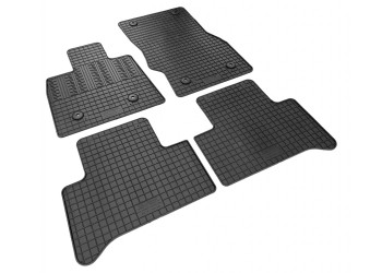 Cik - ΜΑΡΚΕ ΠΑΤΑΚΙΑ ΣΕ ΣΚΑΦΗ ΛΑΣΤΙΧΟ ΓΙΑ ALFA ROMEO STELVIO 2017+ ΣΕ ΜΑΥΡΟ ΧΡΩΜΑ ΜΕ ΚΟΥΜΠΩΜΑΤΑ - 4 ΤΕΜ. (RM.AL.0003/CK)