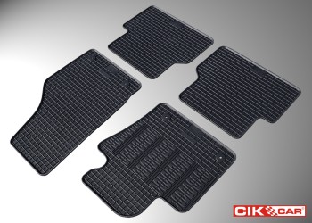 Cik - ΜΑΡΚΕ ΠΑΤΑΚΙΑ ΣΕ ΣΚΑΦΗ ΛΑΣΤΙΧΟ ΓΙΑ AUDI Q3 2011-2018 ΣΕ ΜΑΥΡΟ ΧΡΩΜΑ ΜΕ ΚΟΥΜΠΩΜΑΤΑ - 4 ΤΕΜ. (RM.AU.0002/CK)