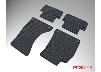 Cik - ΜΑΡΚΕ ΠΑΤΑΚΙΑ ΣΕ ΣΚΑΦΗ ΛΑΣΤΙΧΟ ΓΙΑ AUDI A4 2008-2012 / A5 2007-2015 / S5 2007-2015 ΣΕ ΜΑΥΡΟ ΧΡΩΜΑ ΜΕ ΚΟΥΜΠΩΜΑΤΑ - 4 ΤΕΜ. (RM.AU.0003/CK)