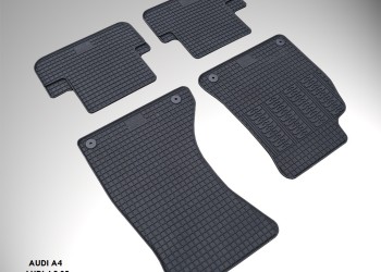 Cik - ΜΑΡΚΕ ΠΑΤΑΚΙΑ ΣΕ ΣΚΑΦΗ ΛΑΣΤΙΧΟ ΓΙΑ AUDI A4 2008-2012 / A5 2007-2015 / S5 2007-2015 ΣΕ ΜΑΥΡΟ ΧΡΩΜΑ ΜΕ ΚΟΥΜΠΩΜΑΤΑ - 4 ΤΕΜ. (RM.AU.0003/CK)