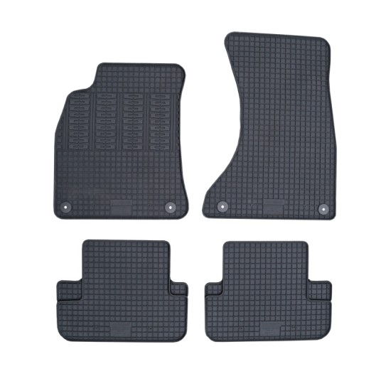 Cik - ΜΑΡΚΕ ΠΑΤΑΚΙΑ ΣΕ ΣΚΑΦΗ ΛΑΣΤΙΧΟ ΓΙΑ AUDI A4 2008-2012 / A5 2007-2015 / S5 2007-2015 ΣΕ ΜΑΥΡΟ ΧΡΩΜΑ ΜΕ ΚΟΥΜΠΩΜΑΤΑ - 4 ΤΕΜ. (RM.AU.0003/CK)