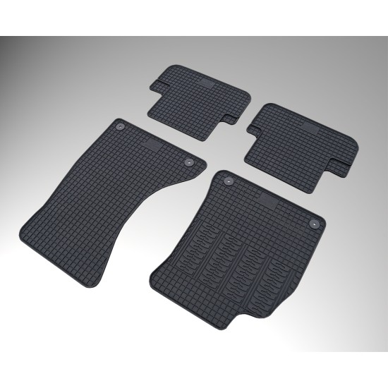 Cik - ΜΑΡΚΕ ΠΑΤΑΚΙΑ ΣΕ ΣΚΑΦΗ ΛΑΣΤΙΧΟ ΓΙΑ AUDI A4 2008-2012 / A5 2007-2015 / S5 2007-2015 ΣΕ ΜΑΥΡΟ ΧΡΩΜΑ ΜΕ ΚΟΥΜΠΩΜΑΤΑ - 4 ΤΕΜ. (RM.AU.0003/CK)