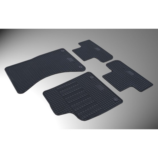 Cik - ΜΑΡΚΕ ΠΑΤΑΚΙΑ ΣΕ ΣΚΑΦΗ ΛΑΣΤΙΧΟ ΓΙΑ AUDI Q5 2008-2017 ΣΕ ΜΑΥΡΟ ΧΡΩΜΑ ΜΕ ΚΟΥΜΠΩΜΑΤΑ - 4 ΤΕΜ. (RM.AU.0005/CK)