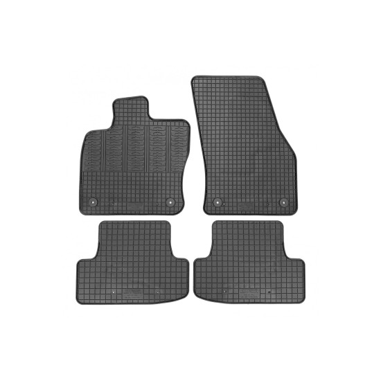 Cik - ΜΑΡΚΕ ΠΑΤΑΚΙΑ ΣΕ ΣΚΑΦΗ ΛΑΣΤΙΧΟ ΓΙΑ AUDI Q2 2017+ ΣΕ ΜΑΥΡΟ ΧΡΩΜΑ ΜΕ ΚΟΥΜΠΩΜΑΤΑ - 4 ΤΕΜ. (RM.AU.0007/CK)