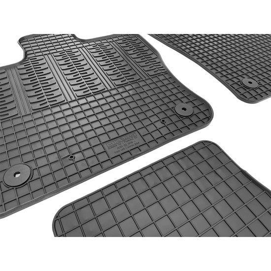 Cik - ΜΑΡΚΕ ΠΑΤΑΚΙΑ ΣΕ ΣΚΑΦΗ ΛΑΣΤΙΧΟ ΓΙΑ AUDI Q2 2017+ ΣΕ ΜΑΥΡΟ ΧΡΩΜΑ ΜΕ ΚΟΥΜΠΩΜΑΤΑ - 4 ΤΕΜ. (RM.AU.0007/CK)