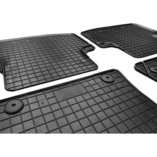 Cik - ΜΑΡΚΕ ΠΑΤΑΚΙΑ ΣΕ ΣΚΑΦΗ ΛΑΣΤΙΧΟ ΓΙΑ AUDI A3 8Y ETSI 4D / 5D 2020+ ΣΕ ΜΑΥΡΟ ΧΡΩΜΑ ΜΕ ΚΟΥΜΠΩΜΑΤΑ - 4 ΤΕΜ. (RM.AU.0014/CK)