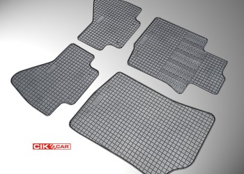 Cik - ΜΑΡΚΕ ΠΑΤΑΚΙΑ ΣΕ ΣΚΑΦΗ ΛΑΣΤΙΧΟ ΓΙΑ CITROEN C1 / PEUGEOT 107 / TOYOTA AYGO 2005-2014 ΣΕ ΜΑΥΡΟ ΧΡΩΜΑ ΧΩΡΙΣ ΚΟΥΜΠΩΜΑΤΑ - 4 ΤΕΜ. (RM.CI.0004/CK)