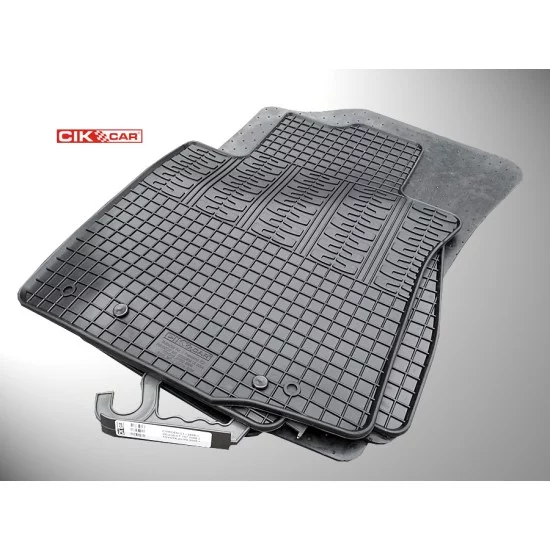 Cik - ΠΑΤΑΚΙΑ ΑΥΤΟΚΙΝΗΤΟΥ ΑΠΟ ΛΑΣΤΙΧΟ ΓΙΑ CITROEN C1 / PEUGEOT 107 / TOYOTA AYGO 2005-2014 ΣΕ ΜΑΥΡΟ ΧΡΩΜΑ ΧΩΡΙΣ ΚΟΥΜΠΩΜΑΤΑ - 4 ΤΕΜ. (RM.CI.0004/CK)