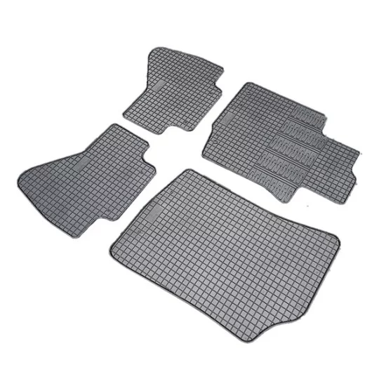 Cik - ΠΑΤΑΚΙΑ ΑΥΤΟΚΙΝΗΤΟΥ ΑΠΟ ΛΑΣΤΙΧΟ ΓΙΑ CITROEN C1 / PEUGEOT 107 / TOYOTA AYGO 2005-2014 ΣΕ ΜΑΥΡΟ ΧΡΩΜΑ ΧΩΡΙΣ ΚΟΥΜΠΩΜΑΤΑ - 4 ΤΕΜ. (RM.CI.0004/CK)