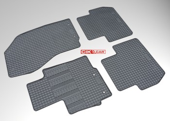 Cik - ΜΑΡΚΕ ΠΑΤΑΚΙΑ ΣΕ ΣΚΑΦΗ ΛΑΣΤΙΧΟ ΓΙΑ CITROEN C4 AIRCROSS 2010-2017 / PEUGEOT 4008 2012-2016 / MITSUBISHI ASX 2010-2012 ΣΕ ΜΑΥΡΟ ΧΡΩΜΑ ΜΕ ΚΟΥΜΠΩΜΑΤΑ - 4 ΤΕΜ. (RM.CI.0016/CK)