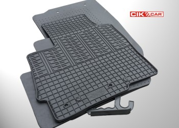 Cik - ΜΑΡΚΕ ΠΑΤΑΚΙΑ ΣΕ ΣΚΑΦΗ ΛΑΣΤΙΧΟ ΓΙΑ CITROEN C4 AIRCROSS 2010-2017 / PEUGEOT 4008 2012-2016 / MITSUBISHI ASX 2010-2012 ΣΕ ΜΑΥΡΟ ΧΡΩΜΑ ΜΕ ΚΟΥΜΠΩΜΑΤΑ - 4 ΤΕΜ. (RM.CI.0016/CK)