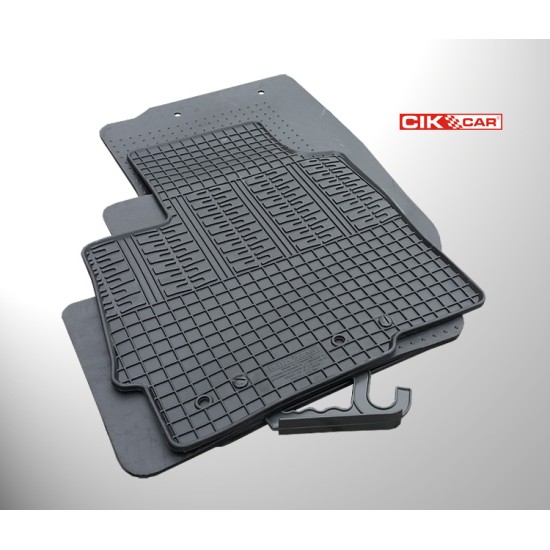 Cik - ΜΑΡΚΕ ΠΑΤΑΚΙΑ ΣΕ ΣΚΑΦΗ ΛΑΣΤΙΧΟ ΓΙΑ CITROEN C4 AIRCROSS 2010-2017 / PEUGEOT 4008 2012-2016 / MITSUBISHI ASX 2010-2012 ΣΕ ΜΑΥΡΟ ΧΡΩΜΑ ΜΕ ΚΟΥΜΠΩΜΑΤΑ - 4 ΤΕΜ. (RM.CI.0016/CK)