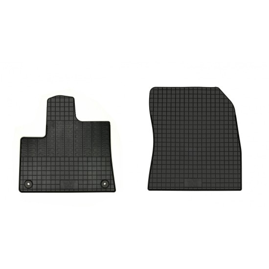 Cik - ΠΑΤΑΚΙΑ ΑΥΤΟΚΙΝΗΤΟΥ ΑΠΟ ΛΑΣΤΙΧΟ ΓΙΑ CITROEN BERLINGO 2ΘΕΣΙΟ 2018+ / OPEL COMBO E 2ΘΕΣΙΟ 2018+ / TOYOTA PROACE CITY 2ΘΕΣΙΟ 2019+ / PEUGEOT PARTNER 2ΘΕΣΙΟ 2018+ ΣΕ ΜΑΥΡΟ ΧΡΩΜΑ ΜΕ ΟΒΑΛ ΚΟΥΜΠΩΜΑΤΑ - 2 ΤΕΜ. (RM.CI.0031/CK)