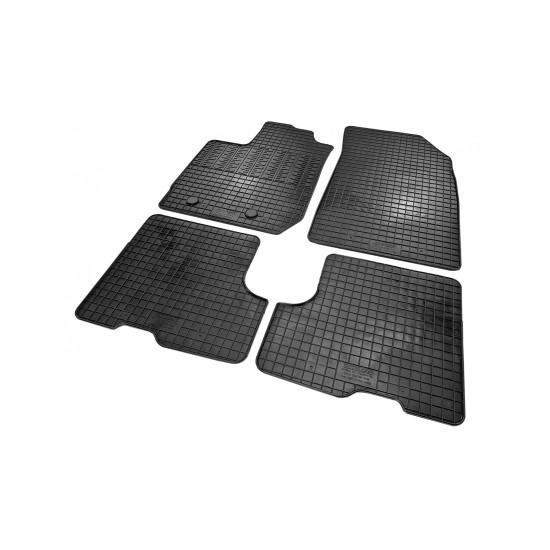 Cik - ΜΑΡΚΕ ΠΑΤΑΚΙΑ ΣΕ ΣΚΑΦΗ ΛΑΣΤΙΧΟ ΓΙΑ DACIA DUSTER 2018+ ΣΕ ΜΑΥΡΟ ΧΡΩΜΑ ΜΕ ΚΟΥΜΠΩΜΑΤΑ - 4 ΤΕΜ. (RM.DAC.0006/CK)