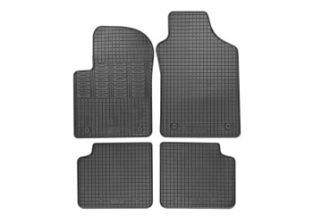 Cik - ΜΑΡΚΕ ΠΑΤΑΚΙΑ ΣΕ ΣΚΑΦΗ ΛΑΣΤΙΧΟ ΓΙΑ FIAT 500 2007-2016 ΣΕ ΜΑΥΡΟ ΧΡΩΜΑ ΜΕ ΚΟΥΜΠΩΜΑΤΑ - 4 ΤΕΜ. (RM.FI.0009/CK)