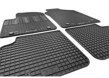 Cik - ΜΑΡΚΕ ΠΑΤΑΚΙΑ ΣΕ ΣΚΑΦΗ ΛΑΣΤΙΧΟ ΓΙΑ FIAT 500 2007-2016 ΣΕ ΜΑΥΡΟ ΧΡΩΜΑ ΜΕ ΚΟΥΜΠΩΜΑΤΑ - 4 ΤΕΜ. (RM.FI.0009/CK)