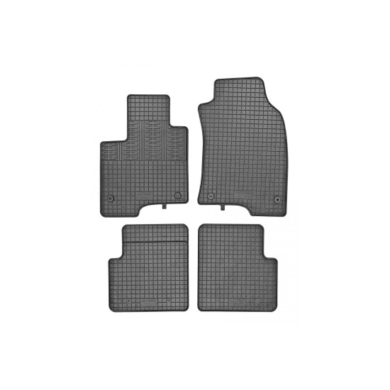 Cik - ΜΑΡΚΕ ΠΑΤΑΚΙΑ ΣΕ ΣΚΑΦΗ ΛΑΣΤΙΧΟ ΓΙΑ FIAT PANDA 2012-2020 / FIAT PANDA 4X4 2012-2020 ΣΕ ΜΑΥΡΟ ΧΡΩΜΑ ΜΕ ΚΟΥΜΠΩΜΑΤΑ - 4 ΤΕΜ. (RM.FI.0012/CK)