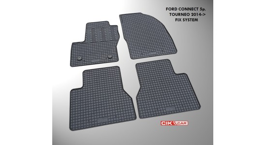 Cik - FORD TRANSIT CONNECT TOURNEO 2014+ ΠΑΤ.ΜΑΡΚ.ΛΑΣΤΙΧΟ 5 ΘΕΣΕΩΝ (ΜΕ ΚΟΥΜΠΩΜΑΤΑ) - 4 ΤΕΜ. (RM.FO.0006/CK)