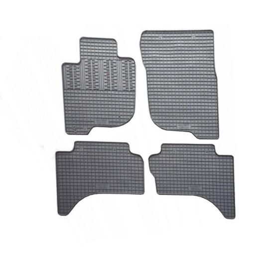 Cik - ΜΑΡΚΕ ΠΑΤΑΚΙΑ ΣΕ ΣΚΑΦΗ ΛΑΣΤΙΧΟ ΓΙΑ MITSUBISHI L200 2015+ / FIAT FULLBACK 2016+ ΣΕ ΜΑΥΡΟ ΧΡΩΜΑ ΜΕ ΚΟΥΜΠΩΜΑΤΑ - 4 ΤΕΜ. (RM.MI.0005/CK)