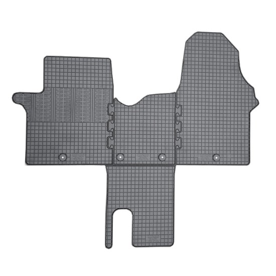 Cik - ΜΑΡΚΕ ΠΑΤΑΚΙΑ ΣΕ ΣΚΑΦΗ ΛΑΣΤΙΧΟ ΓΙΑ OPEL VIVARO 2ΘΕΣΙΟ 2014+ / RENAULT TRAFIC 2ΘΕΣΙΟ 2014+ ΣΕ ΜΑΥΡΟ ΧΡΩΜΑ ΜΕ ΚΟΥΜΠΩΜΑΤΑ - 4 ΤΕΜ. (RM.OP.0011/CK)