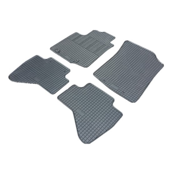 Cik - ΠΑΤΑΚΙΑ ΑΥΤΟΚΙΝΗΤΟΥ ΑΠΟ ΛΑΣΤΙΧΟ ΓΙΑ PEUGEOT 108 2014-2021 / CITROEN C1 2014-2021 ΣΕ ΜΑΥΡΟ ΧΡΩΜΑ ΜΕ ΚΟΥΜΠΩΜΑΤΑ - 4 ΤΕΜ. (RM.PE.0004/CK)