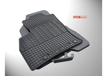 Cik - ΜΑΡΚΕ ΠΑΤΑΚΙΑ ΣΕ ΣΚΑΦΗ ΛΑΣΤΙΧΟ ΓΙΑ PEUGEOT BIPPER TEPEE / CITROEN NEMO MULTISPACE / FIAT QUBO 2008+ ΣΕ ΜΑΥΡΟ ΧΡΩΜΑ ΜΕ ΚΟΥΜΠΩΜΑΤΑ - 4 ΤΕΜ. (RM.PE.0007/CK)