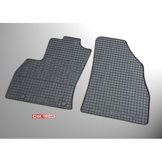 Cik - ΜΑΡΚΕ ΠΑΤΑΚΙΑ ΣΕ ΣΚΑΦΗ ΛΑΣΤΙΧΟ ΓΙΑ PEUGEOT BIPPER TEPEE / CITROEN NEMO MULTISPACE / FIAT QUBO 2008+ ΣΕ ΜΑΥΡΟ ΧΡΩΜΑ ΜΕ ΚΟΥΜΠΩΜΑΤΑ - 4 ΤΕΜ. (RM.PE.0007/CK)