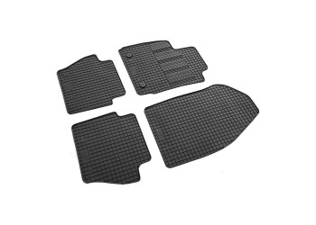 Cik - ΜΑΡΚΕ ΠΑΤΑΚΙΑ ΣΕ ΣΚΑΦΗ ΛΑΣΤΙΧΟ ΓΙΑ FORD FIESTA 3D / 5D 06/2017+ / FORD PUMA 11/2019+ ΣΕ ΜΑΥΡΟ ΧΡΩΜΑ ΜΕ ΚΟΥΜΠΩΜΑΤΑ - 4 ΤΕΜ. (RM.FO.0032/CK)